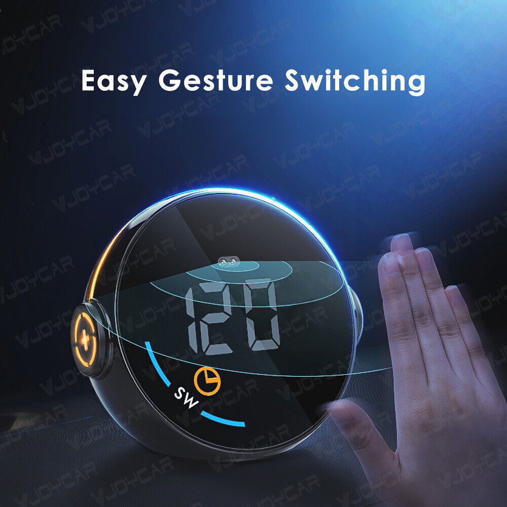 GPS HUD Gauge Speed Display Gesture Recognition Clock Altitude Display 2023 - Auto Lines Australia