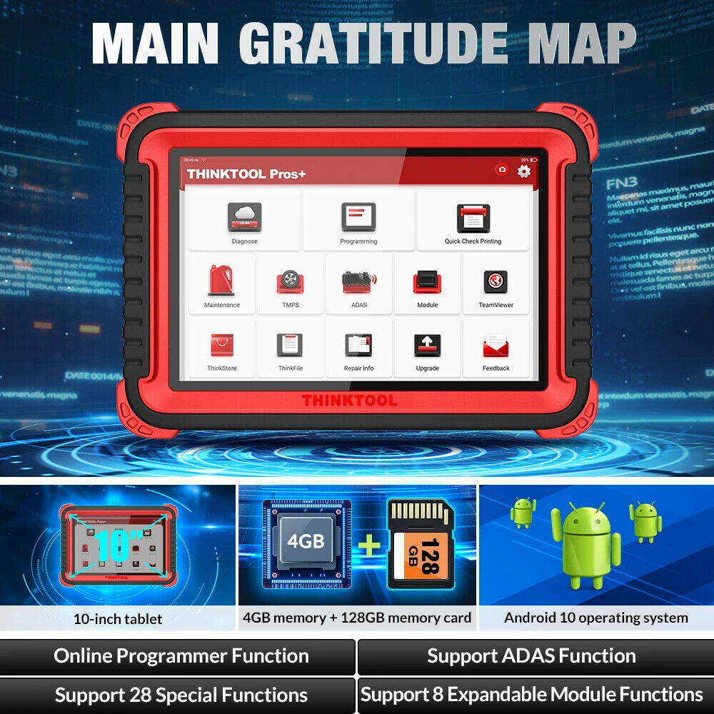 Thinkcar Thinktool Pros+ OBD2 Scaner Professional Automotive Car Diagnostic Tool Secondary image