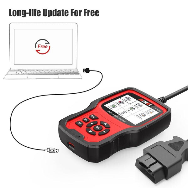 Ancel VD700 OBD2 Scanner Car Diagnostics Full System Diagnostic Scanner Tool EPB