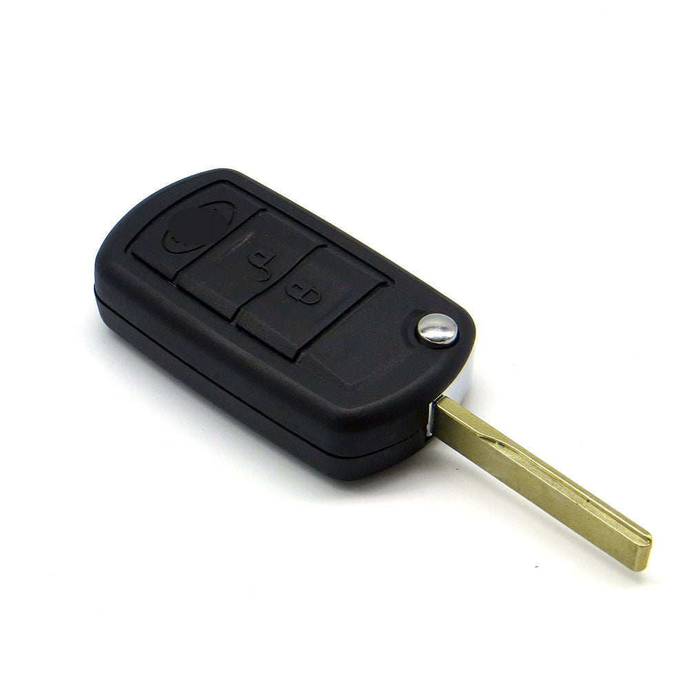 Fits Land Rover Complete Key Discovery 3 Key Transponder Flip Key Keyless Entry
