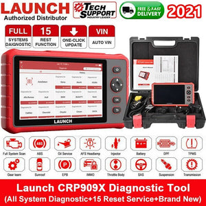 LAUNCH CRP909X OBD2 Scanner All Full System ECU DPF TPMS Car Diagnostic Tool - Auto Lines Australia