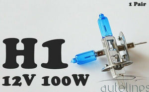 H1 12V 100W Xenon White 6000K Light Fog Car Headlight Lamp Globes Bulbs LED HID