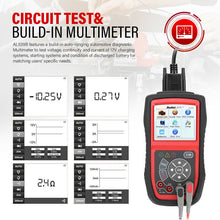 Load image into Gallery viewer, AUTEL AL539B OBD2 Car Fault Code Reader Scanner &amp; Battery Test Diagnostic Tool