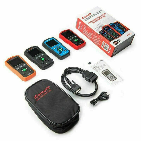 iCarsoft BCC V1.0 OBDII Oil Reset Multi-System Diagnostic Tool For American Cars