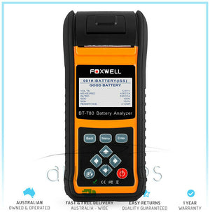 Foxwell BT-780 Auto Battery Analyzer Tester 12V/24V Car Battery Diagnostic Tool