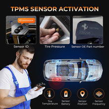 Load image into Gallery viewer, OTOFIX TireGo 808 TPMS Relearn Reset Diagnostic Tire Pressure Sensor Programming