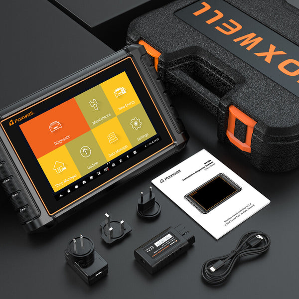 FOXWELL NT909 OBD2 Automotive Scanner OE-Level Full Diagnosis Active Test