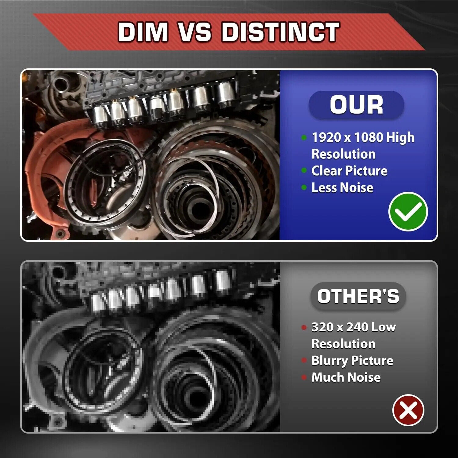 Autel MaxiVideo MV108S Automotive Inspection Camera 8.5 mm Image Head MK906BT Secondary image
