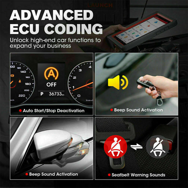LAUNCH X431 PROS V 4 Bidirectional Scan Tool OBD2 Full System ECU Coding Scanner - Auto Lines Australia