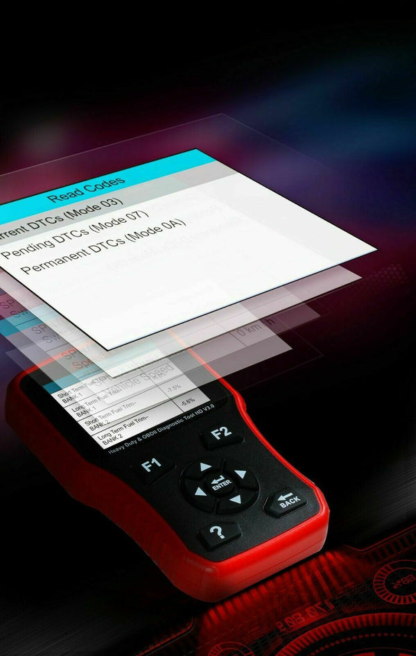 HEAVY DUTY DIESEL TRUCK DIAGNOSTIC SCANNER TOOL CODE READER iCarsoft HD V3.0 - Auto Lines Australia