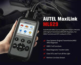 Autel ML629 OBD2 Scan Automotive Car Diagnostic Tool Engine Transmission ABS SRS