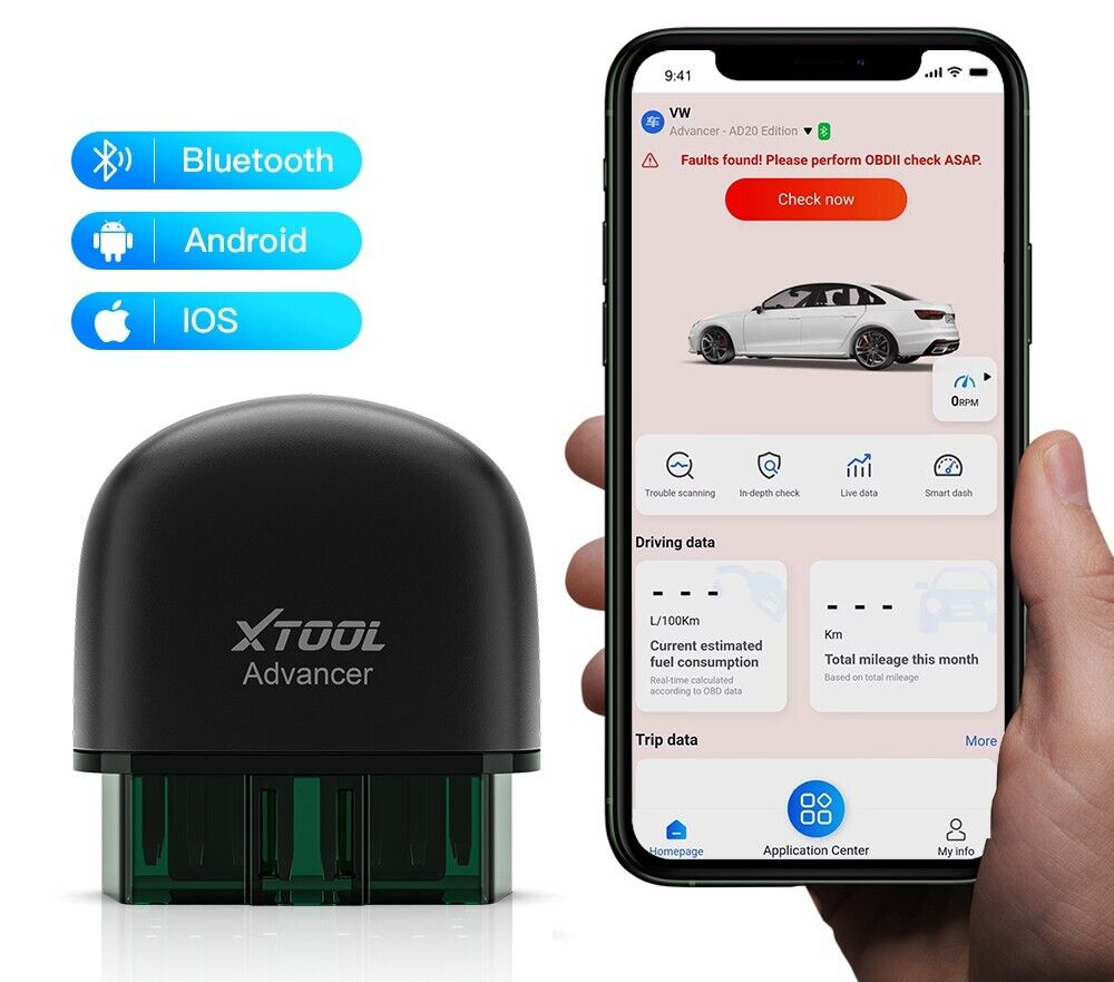 All AD20PRO All Systems Diagnostic Bluetooth OBD2 Scanner Car XTOOL Sc –  Auto Lines Australia