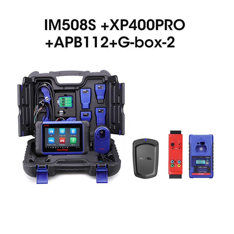 Autel MaxiIM IM508S with XP400PRO as IM608 PRO II IMMO Key Fob Programming Tool