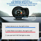 Vjoycar V60 Newest Head Up Display Auto Display OBD2+GPS Smart Car HUD Gauge
