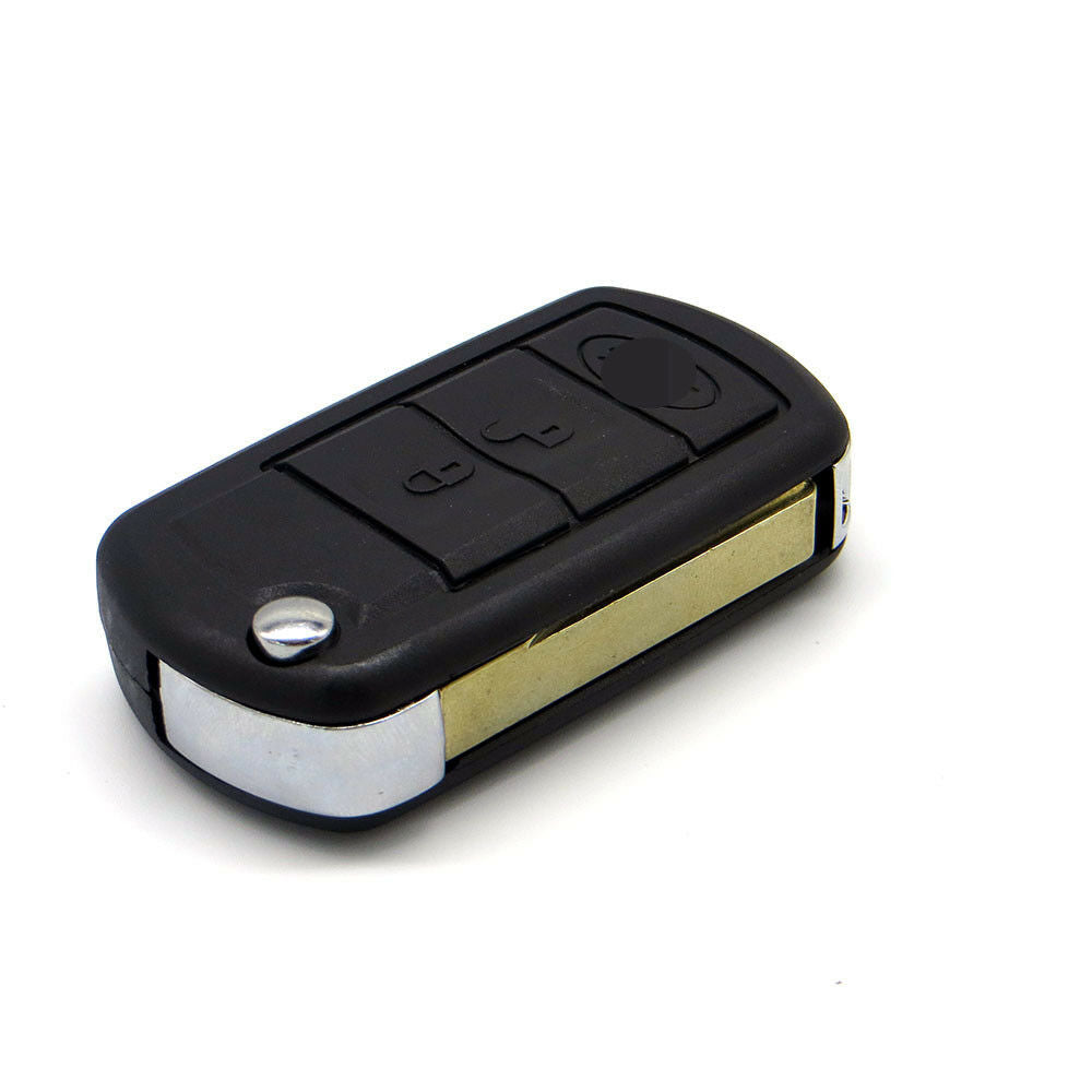 Fits Land Rover Complete Key Discovery 3 Key Transponder Flip Key Keyless Entry