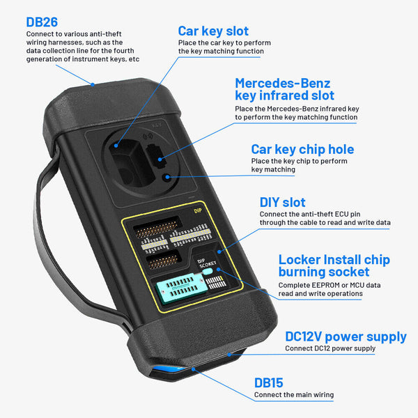LAUNCH X431 X-PROG 3 Immobilizer Programmer Car tool XPROG3 for X431 V PRO3S