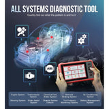 LAUNCH CRP909X OBD2 Scanner All Full System ECU DPF TPMS Car Diagnostic Tool - Auto Lines Australia