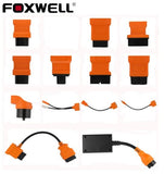 FOXWELL / AUTEL / LAUNCH OBD1 TO OBD2 OBDII Cable Adapter Kit Connector Set
