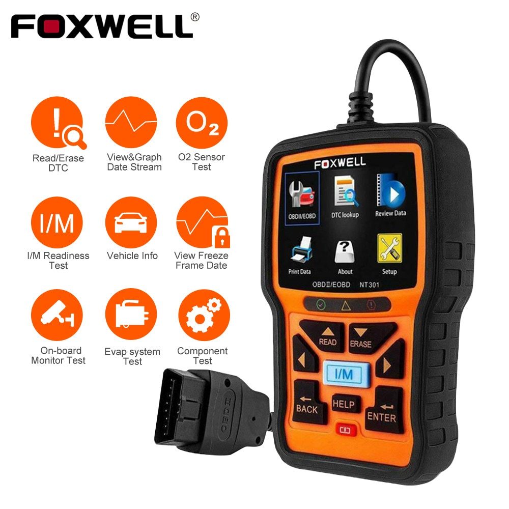 Foxwell NT301 OBD2 Diagnostic Scan Tool Secondary image