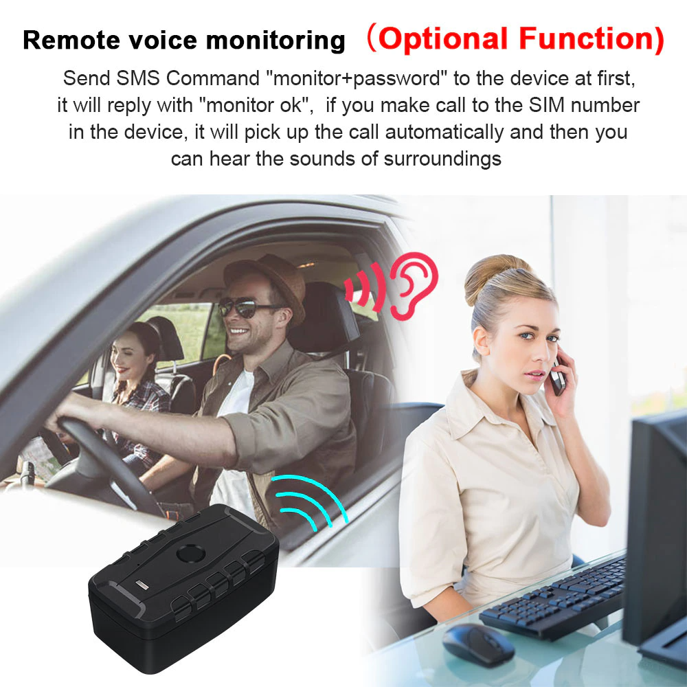 4G Magnetic GPS TRACKER 20000mAh Waterproof IPX7 Anti-Theft Vehicle Car Truck