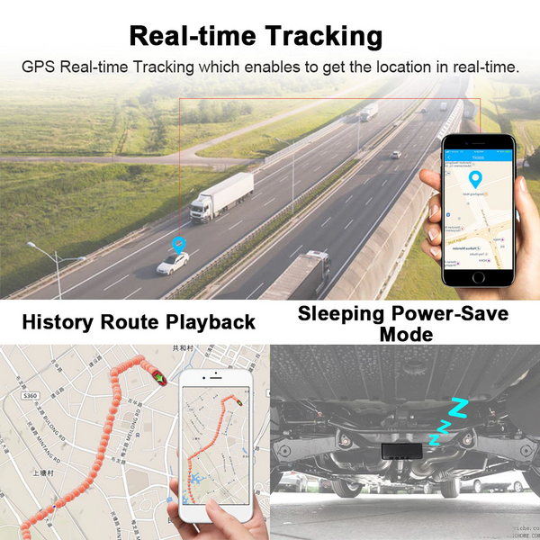 4G Magnetic GPS TRACKER 20000mAh Waterproof IPX7 Anti-Theft Vehicle Car Truck