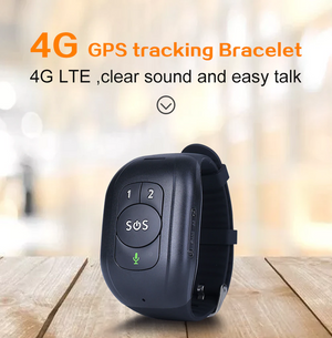 4G GPS Elderly/Senior Smart Bracelet Watch Tracker Blood Pressure - Auto Lines Australia