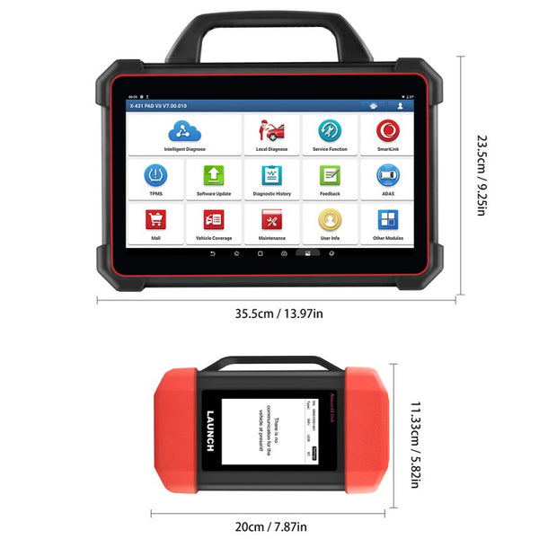 SPECIAL ORDER - LAUNCH X431 PAD 7 VII (Car+Truck Software) & X-PROG3 Advanced