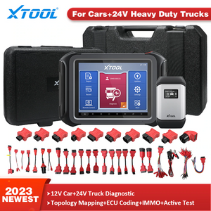 XTOOL D9HD Diagnostic Tool For 12V Car 24V Truck ECU Coding Programming Diesel - Auto Lines Australia