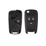 Fits Holden Barina/Cruze/Trax 3 Button Remote Flip Key Blank Shell/Case/Enclosure