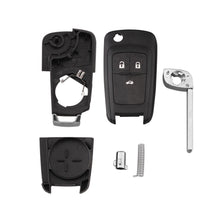 Load image into Gallery viewer, Fits Holden Barina/Cruze/Trax 3 Button Remote Flip Key Blank Shell/Case/Enclosure