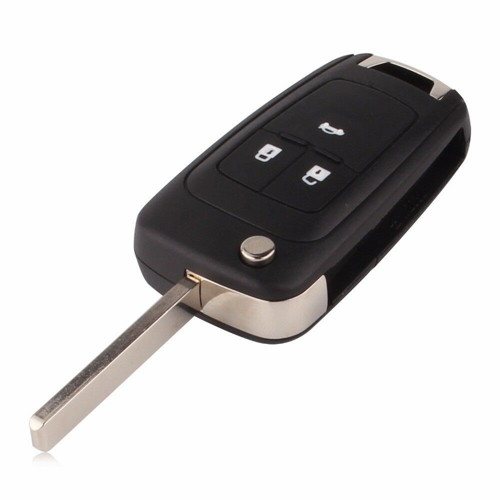 Fits Holden Barina/Cruze/Trax 3 Button Remote Flip Key Blank Shell/Case/Enclosure